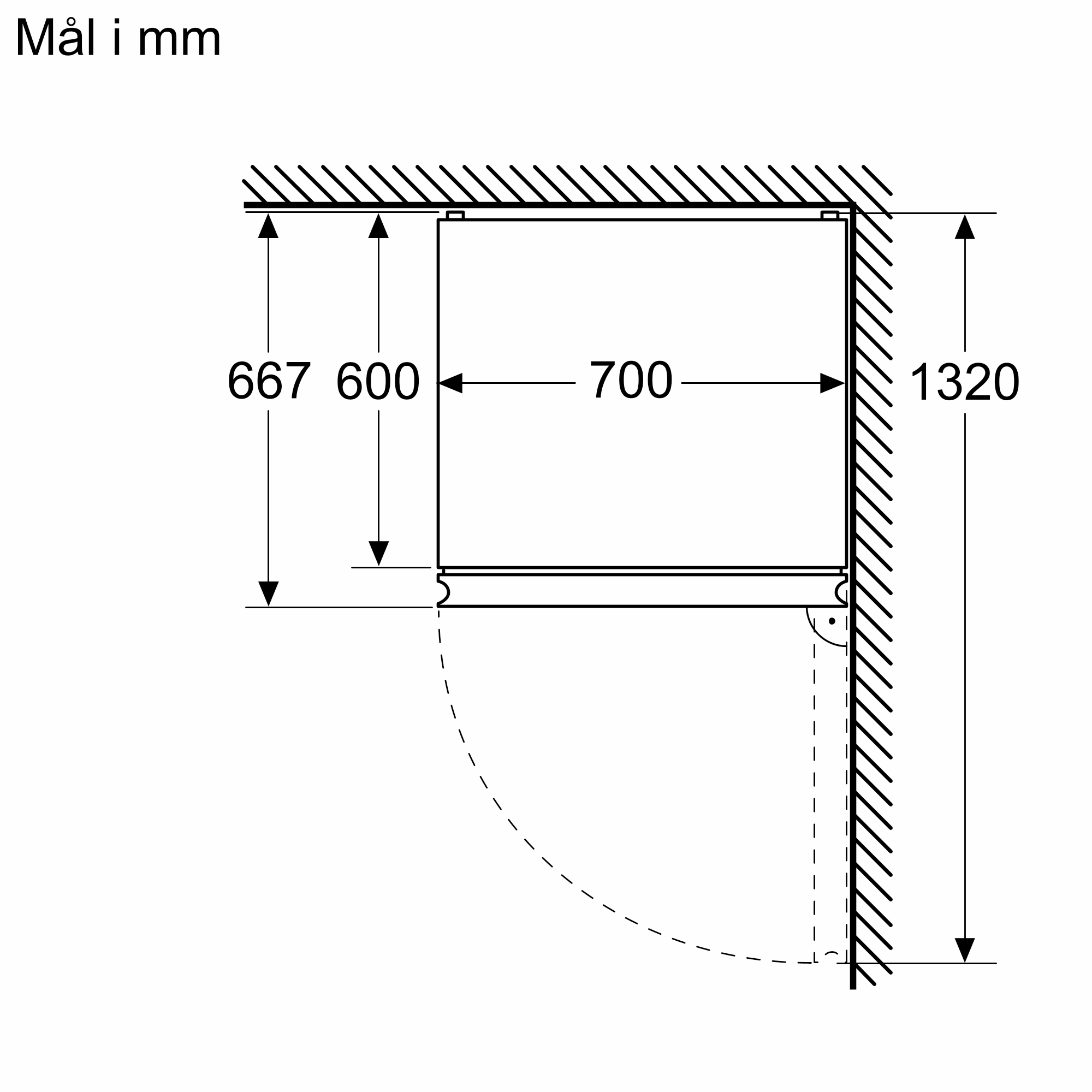 Siemens KG49N4XAF Køl/frys kombination
